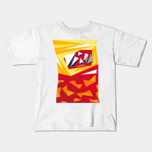 Item F12 of 30 (Fritos Abstract Study) Kids T-Shirt